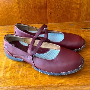 Born, leather, new, never worn, women shoes, size 9 1/2